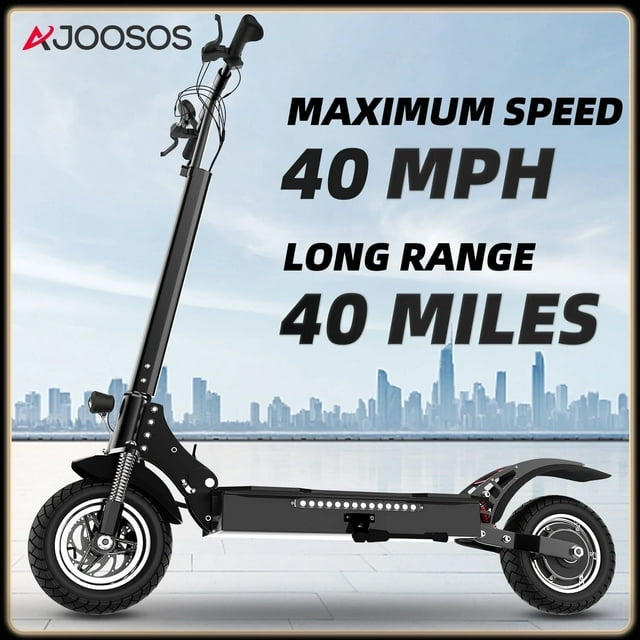 AJOOSOS X750 Pro Electric Scooter Adults, 40 mph Maximum Speed, 40 Miles Long Range
