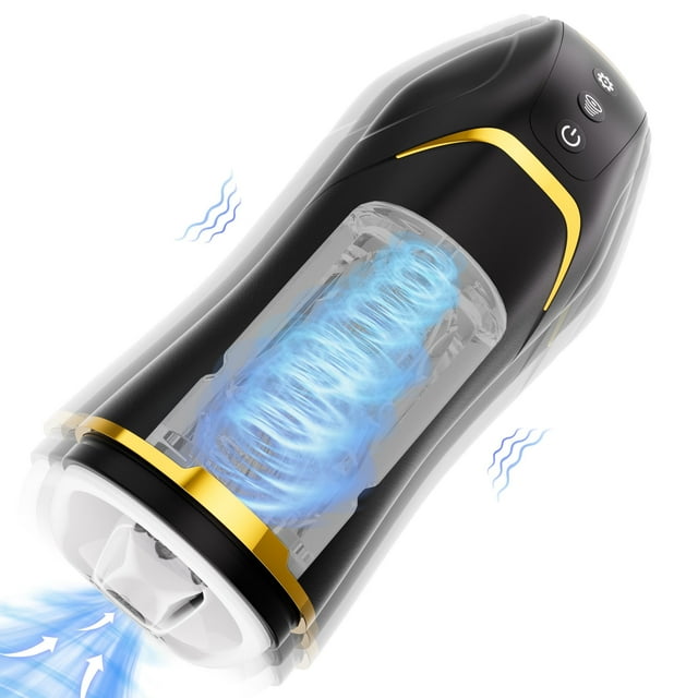 KERERO Automatic Male Masturbator Adult Toy with 10 Vibrating Patterns & 5 Sucking Pattern Male Sex Toy, Automatic Pocket Stoker for Men,Men's Adult Toys