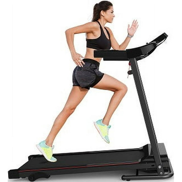FLIMDER Walking Pad, Sturdy & Durable Under Desk Treadmill, Folding Treadmill with 300LBS Capacity, Beautifully Designed Installation-Free Treadmills for Home Bluetooth Speaker