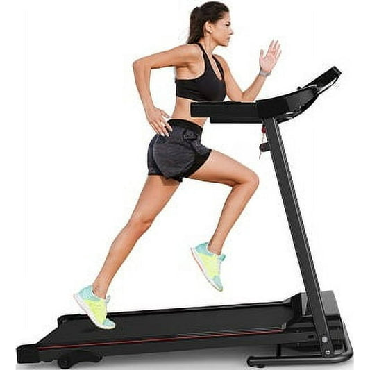 FLIMDER Walking Pad, Sturdy & Durable Under Desk Treadmill, Folding Treadmill with 300LBS Capacity, Beautifully Designed Installation-Free Treadmills for Home Bluetooth Speaker