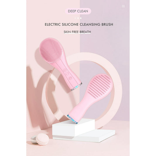 Facial Cleansing Brush Electric Face Brush Scrubber for Exfoliating