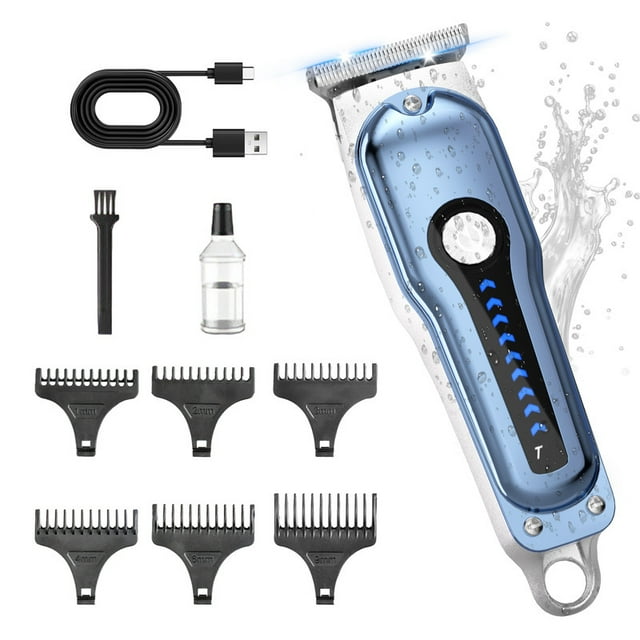Hair Clippers for Men - Professional Clippers and Trimmers Set, Rechargeable Electric Shaver, Beard Trimmer