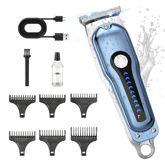 Hair Clippers for Men - Professional Clippers and Trimmers Set, Rechargeable Electric Shaver, Beard Trimmer