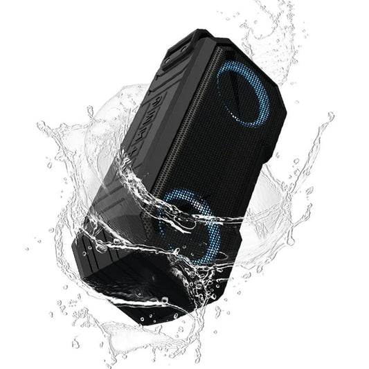 Hmyfdith Bluetooth Portable Speaker, IPX7 Waterproof Wireless Outdoor Speaker, 20H Playtime,Black