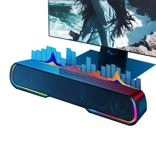 Hmyfdith Speakers, Sound Bar for TV,Bluetooth Speaker,3D Surround, Multiple Connectivity Options