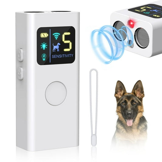 Joyfeel Ultrasonic Anti Barking Device for Dogs,3 Modes & LED Light Multi-Functional Handheld Dog Bark Deterrent Devices Up to 30 Ft Effective Control Range