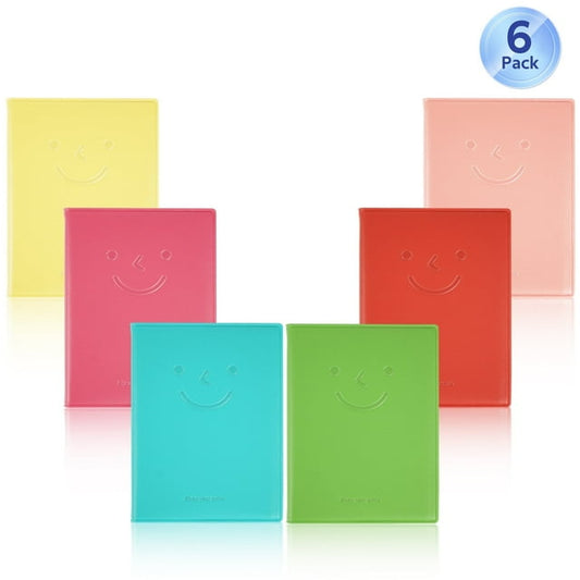Qissep 6 Pack Mini Pocket Notebooks,Small Mini Notebook,100 Sheets,Total 200 Pages,for Note Taking,Memo,Work,3.15 x 3.94 inch,Multicolor