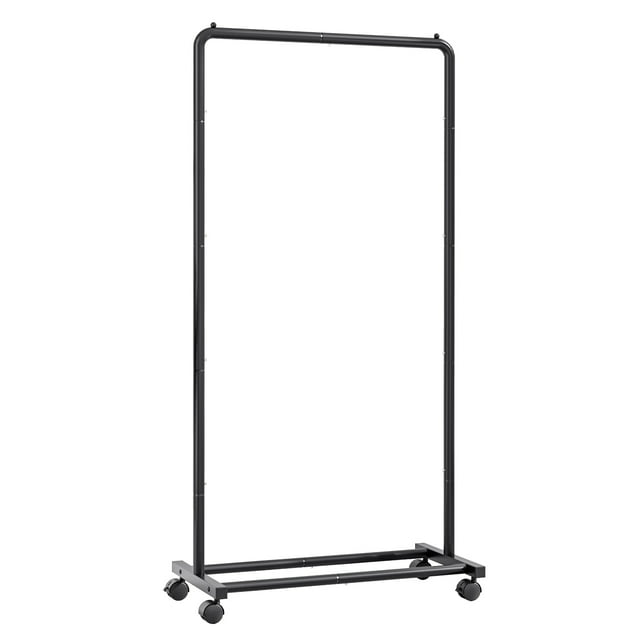 Sakugi Durable Double-Layer Garment Rack with Wheels