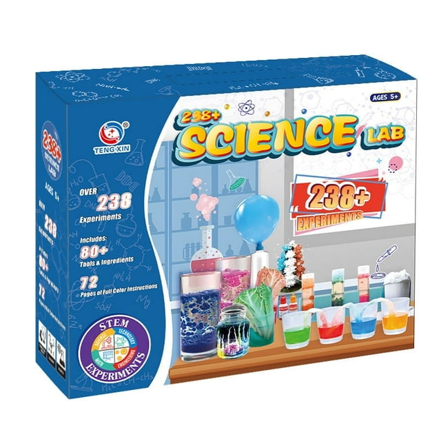 QIAHO 238+ Lab Experiments Science Kits for Kids STEM Educational Toys Gifts for Boys Girls Age 5-12