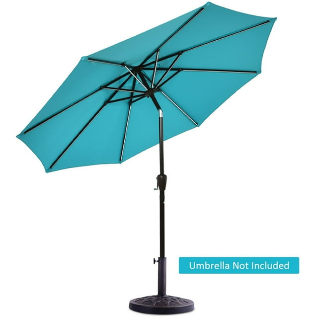 Aimee Lii 30lbs 18 Inches Heavy Duty Outdoor Patio Market Umbrella Base, Patio Umbrella Stand