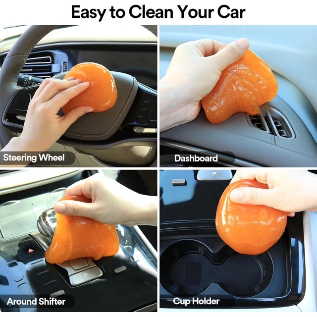 AOMBOO Car Cleaning Gel Car Cleaning Putty Car Gifts for Men Women Blue