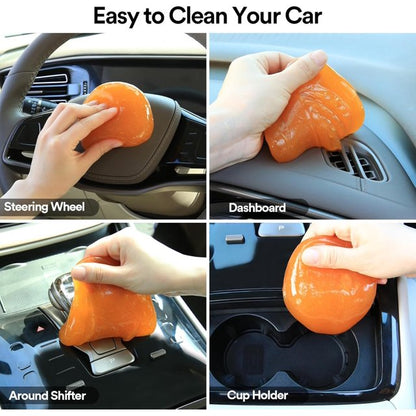 AOMBOO Car Cleaning Gel Car Cleaning Putty Car Gifts for Men Women Blue