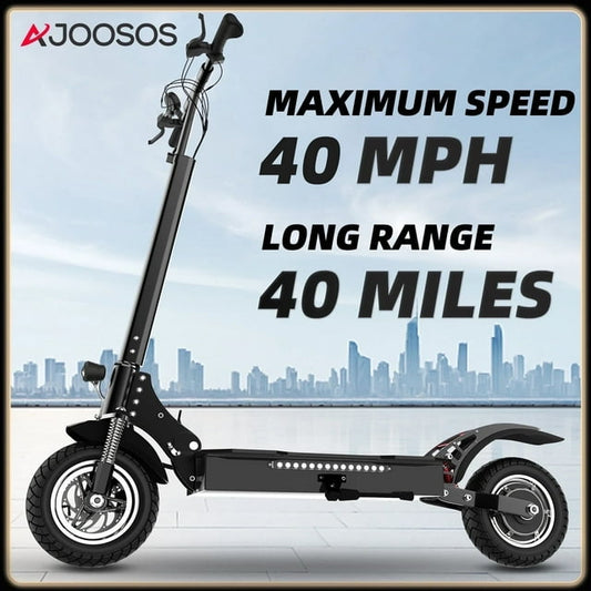 AJOOSOS X750 Pro Electric Scooter Adults, 40 mph Maximum Speed, 40 Miles Long Range