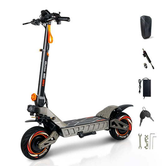 Bikydom 45 mph Scooter Electric Adult 5600W Dual Brake 45 Mile Range Foldable E-Scooter, Max Load 440lbs