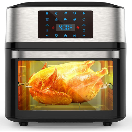 Bluebow 20QT Air Fryer, Multi Functional Oven with Visible Window and Touchscreen