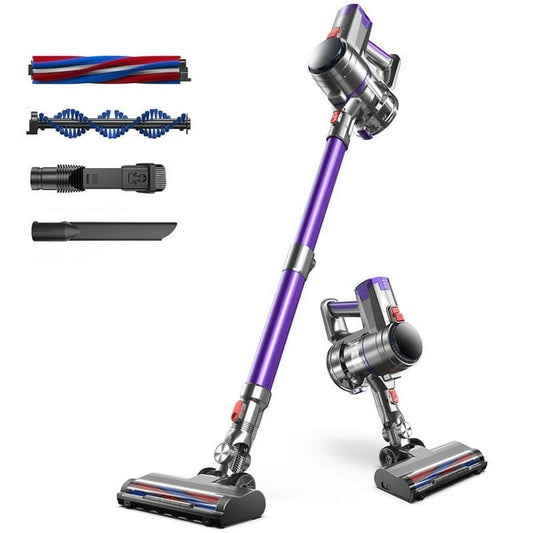 Buture Cordless Stick Vacuum 40KPA 400W 60Mins Runtime, LED Display Lightweight Cordless Vacuum Cleaner, Cordless Floor Cleaner for Home,Pet Hair,Carpet,Hard Floor