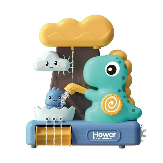 Children'S Fun Cute Dinosaur Spinning Music Sucker Swimming Bathroom Water Play Shower Spray Baby Bath Toys For Men And Women