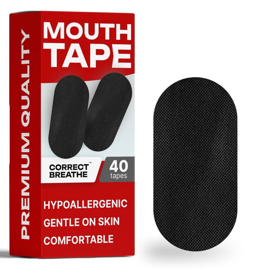 Correct Breathe Mouth Tape (Pack of 40) Sleep Tape and Snoring Solution