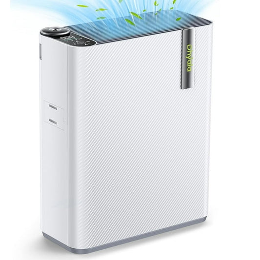 Dhyala Air Purifier for Allergies and Asthma, True HEPA Filter Air Cleaner for Home Large Room Remove 99.9% Smoke Dust for 1732 Sq. ft