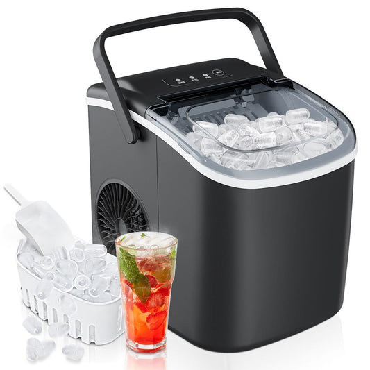 EUHOMY 26 Lbs Countertop Bullet Ice Maker