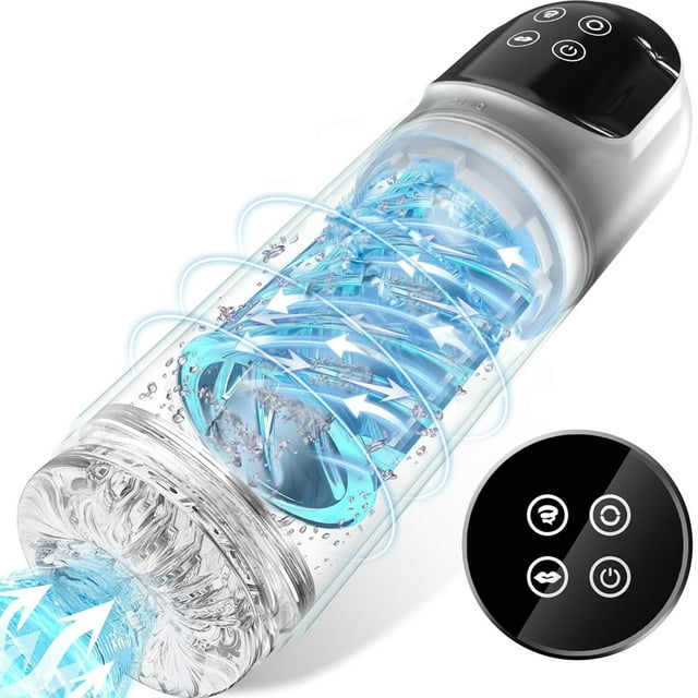KERERO Automatic Male Masturbator Adult Toy with 7 Sucking, 7 Rotating , 7 Licking Modes & LCD Display,Male Masturbator Cup Stoker for Men,Adult Sex Toys for Men