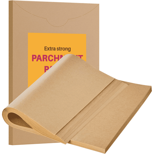 Kailwokk 200 Pcs Parchment Paper Baking Sheets,12x16 In Unbleached Non-Stick Precut Parchment Paper,Heavy Duty Flat Baking Paper for Baking Cookies,Cooking,Air Fryer,Oven