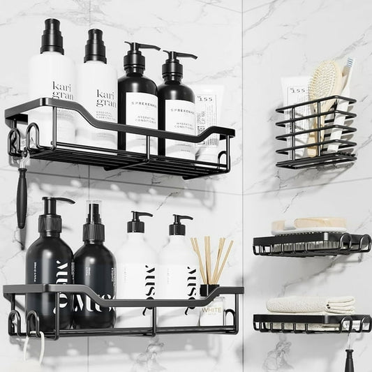 Kitsure Shower Caddy Black 4067BL-5