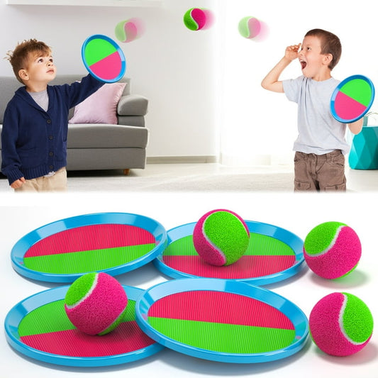 Lucky Doug Toss & Catch Ball for All Ages, Outdoor Ball Game for Kids, Adult, Family, Kids Outdoor Sports Set