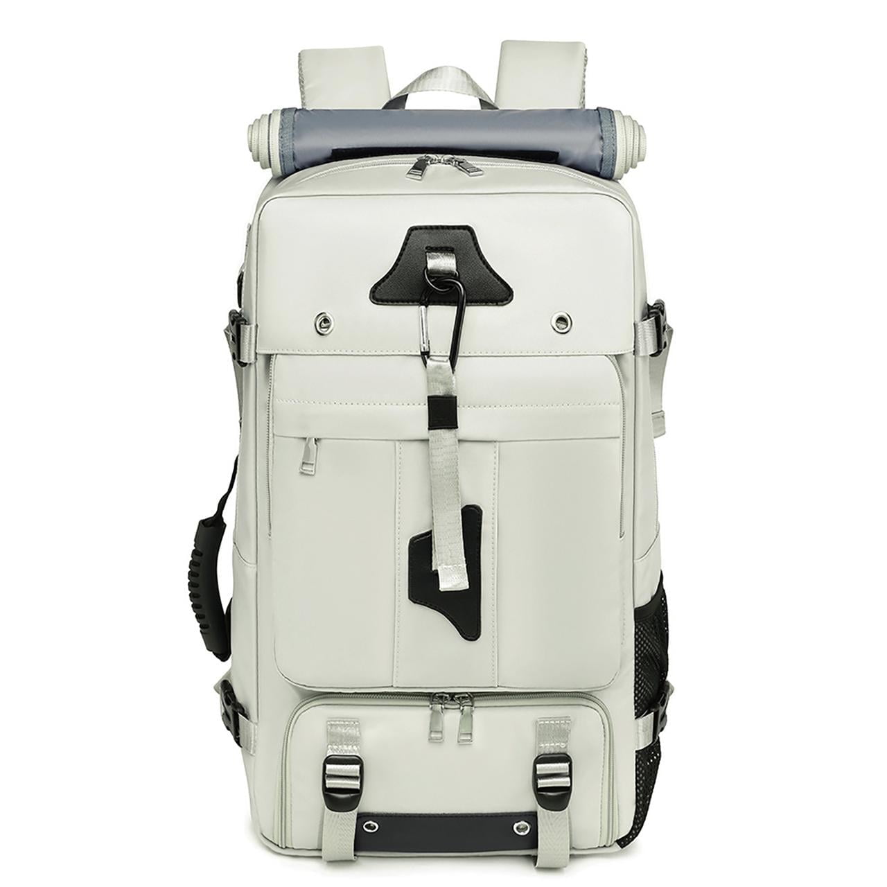 New Fashionable And Advanced Feeling Extra Larger 50L Travel Backpack For Adults, Men Women, Waterproof, Suitable For Hiking, Mountain Climbing, Business Trips Laptop Backpack Boarding Bag