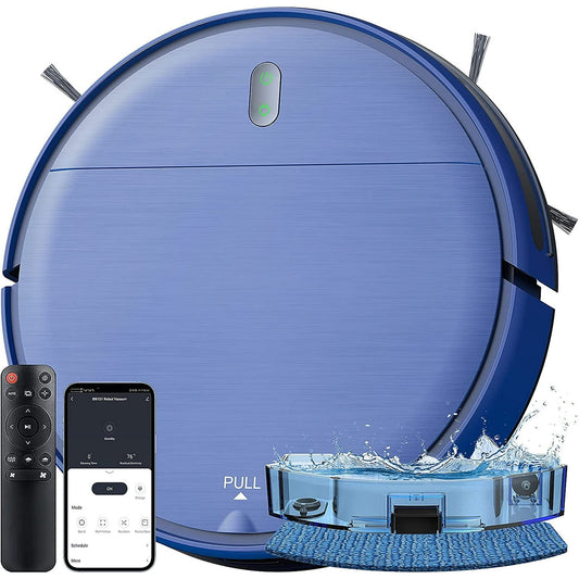 ONSON Robot Vacuum Cleaner, Robot Vacuum and Mop Combo with WIFI / Alexa for Pet Hair and Hard Floor