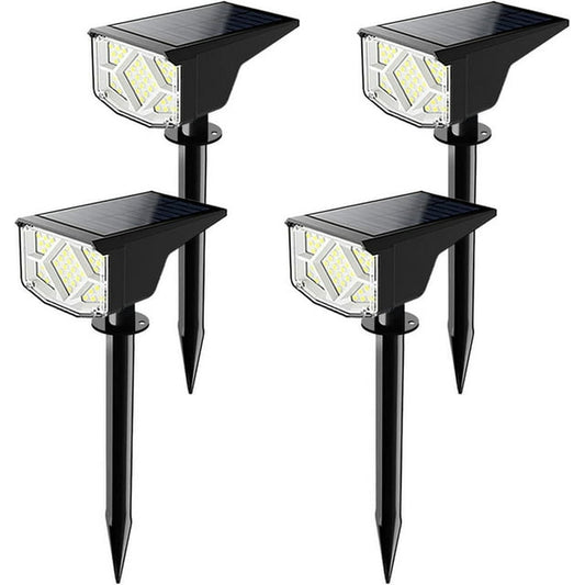 Solar Flood Lights with Motion Sensor and Remote Control, 6000K LED Dusk to Dawn Solar Light, Solar Street Lights Outdoor Waterproof