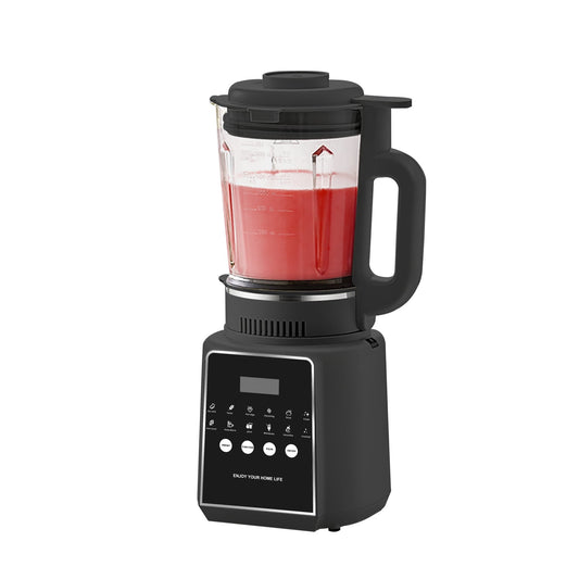 Soulgenix Blender for Smoothies, 50 oz Countertop Blender with Milkshake, Chop, Crush Ice and Pulse, 1200W Peak Watts, Food Processor PowerCrush 12H Preset,Self-Cleaning, Black