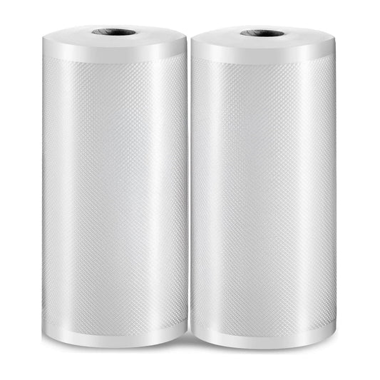 Torio BPA-Free Vacuum Sealer Bags, 2 Rolls (11.8" x 16.4') for Freezer & Sous Vide Cooking