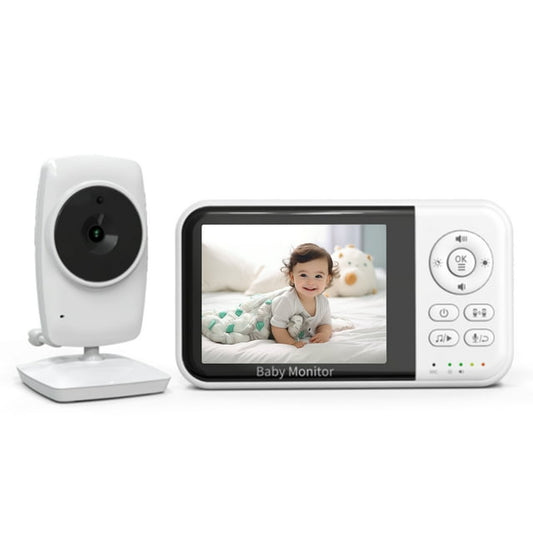 Video Baby Monitor with Camera and Audio, Baby Monitor with 4.3" inch LCD Display